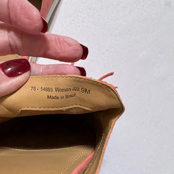 Johnston & Murphy Pink Tassel Loafers 9M NWT - Picture 7 of 7